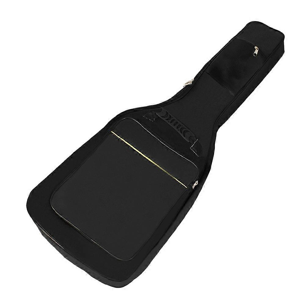 Guitar Storage Bag Oxford Backpack with Strap, Multi Functional Pocket, Durable Container for Acoustic and Electric Instruments, Unisex Design
