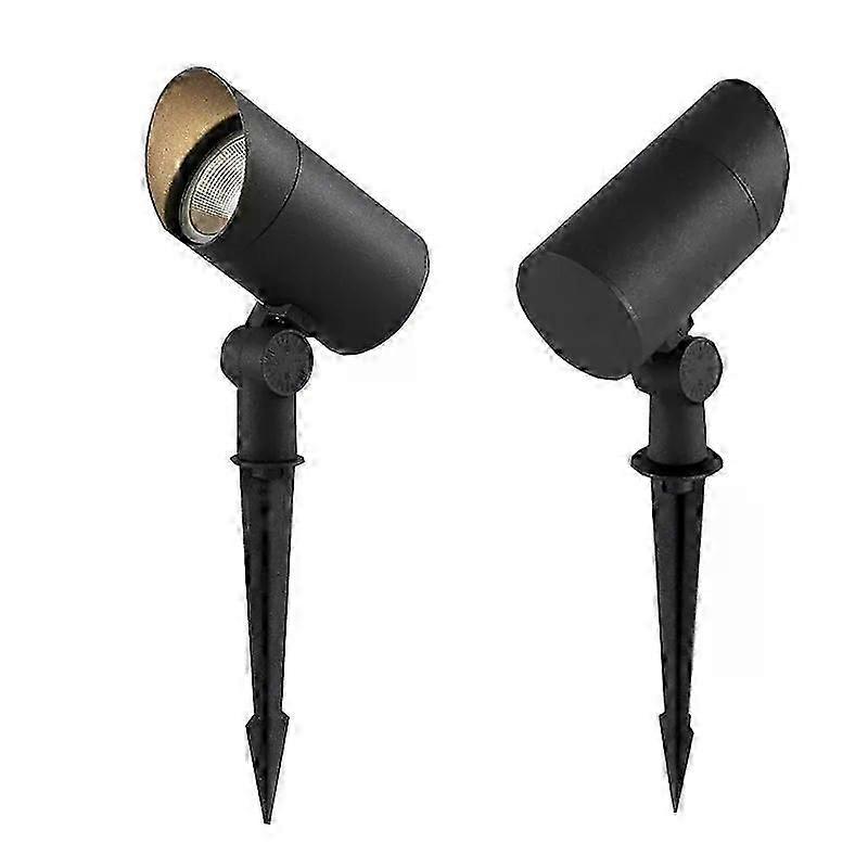 מנורת דשא ספייק led cob 10 w 15 w תאורת גן חיצונית עמיד למים זרקורים led שביל גן עץ זרקורים ac220v dc12-24v