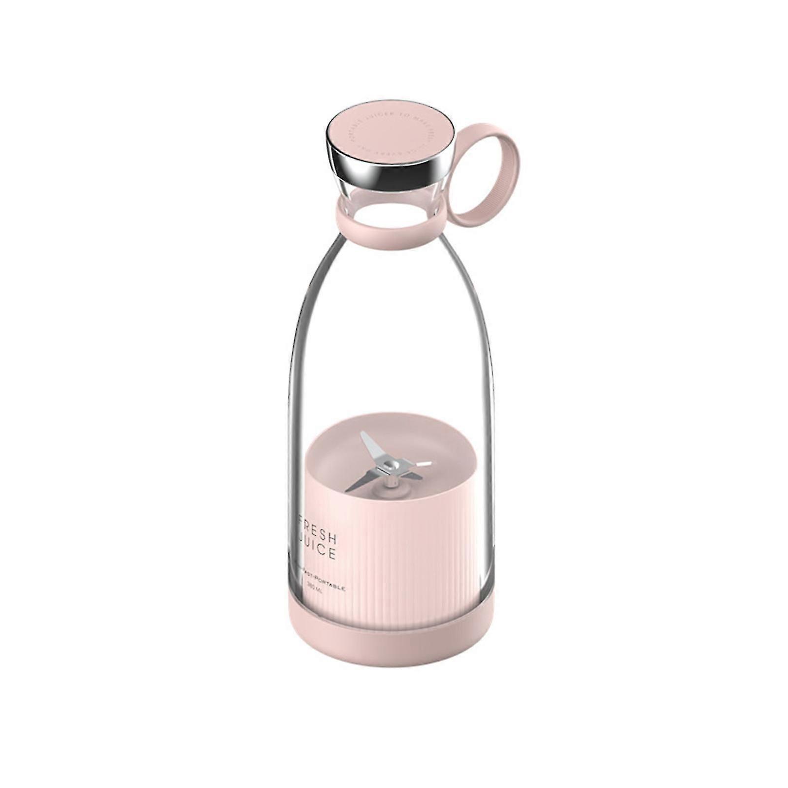 Usb Rechargeable Portable Blender Juicing Cup With 350ml Capacity And Durable Stainless Steel Blades