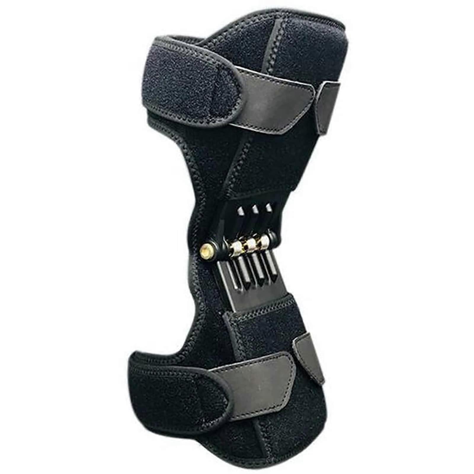 Powerful Knee Pads Compression Sleeves with Rebound Spring Force for Mountaineering and Cold Weather Leg Support