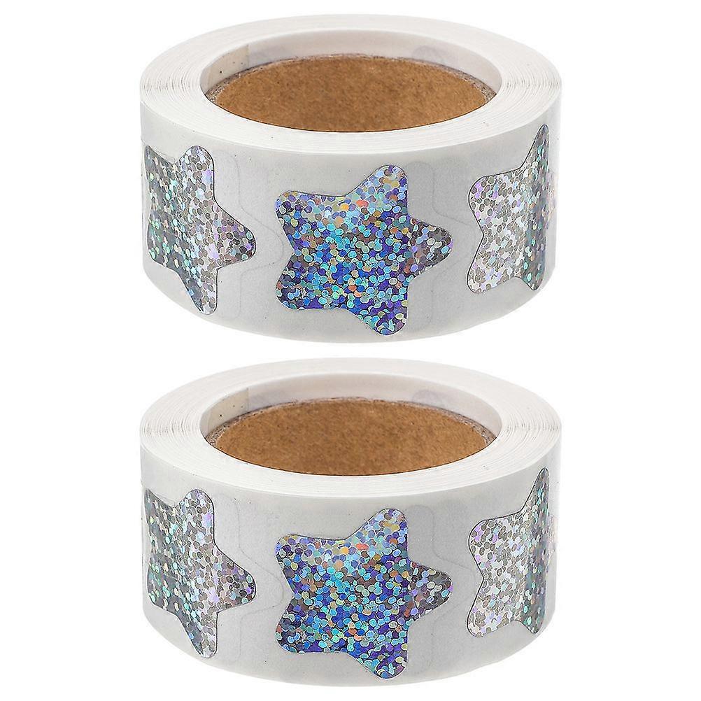 Star Stickers Multi Color PVC with Self Adhesive Features for Teacher Supplies Decor