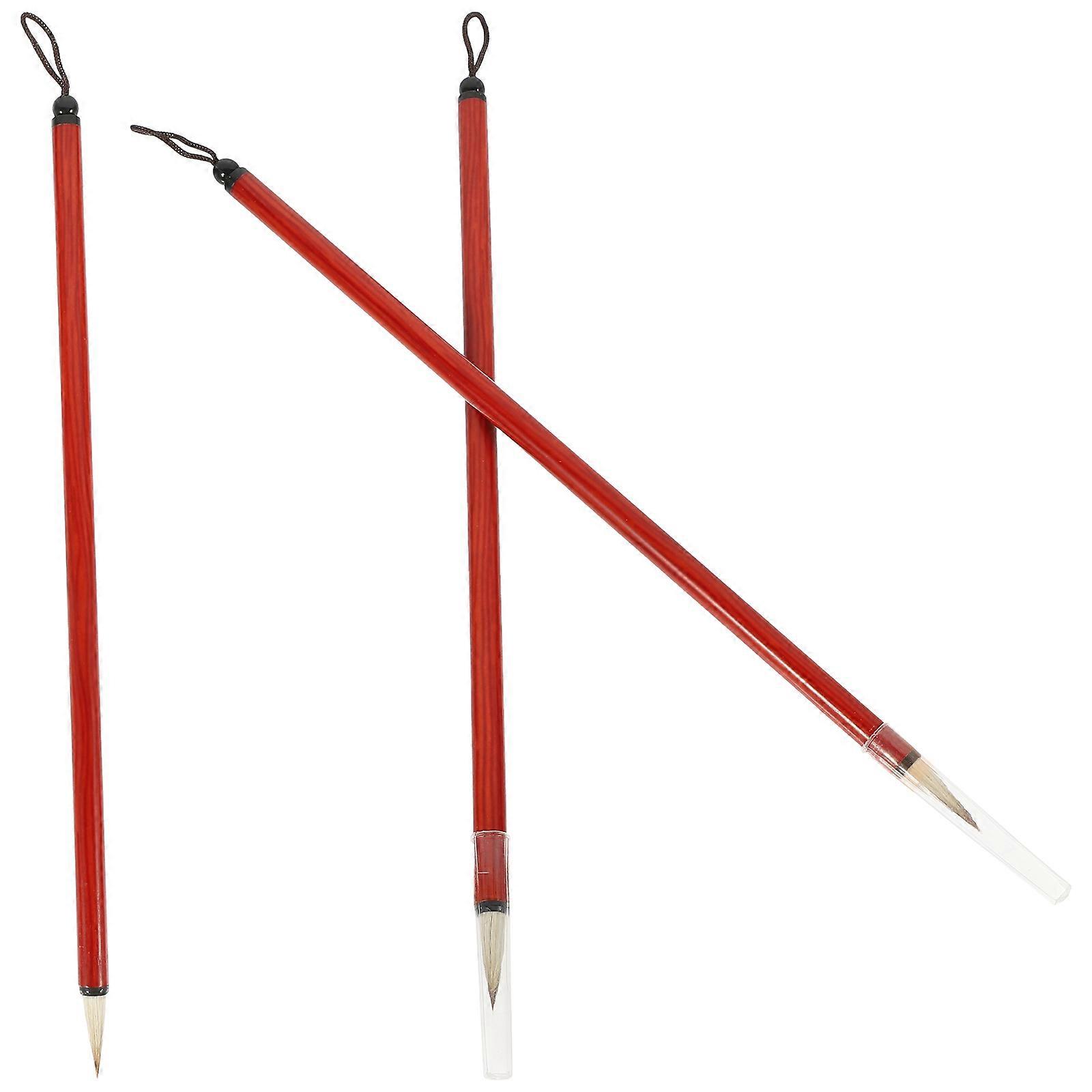 Brush Calligraphy and Painting Multi-Function Calligraphy Tools 23X0.8X0.8CM 3Pcs
