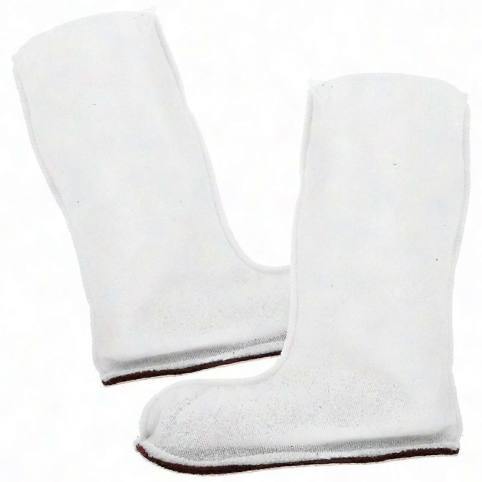 1 Pair Warm Rain Boot Socks - Thermal Liner Replacement for Rain Boots