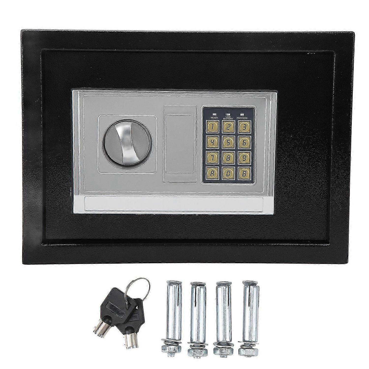 Digital Safe Box Password and Key Unlocking Electronic Safe Case Multifunctional Home Security Cabinet