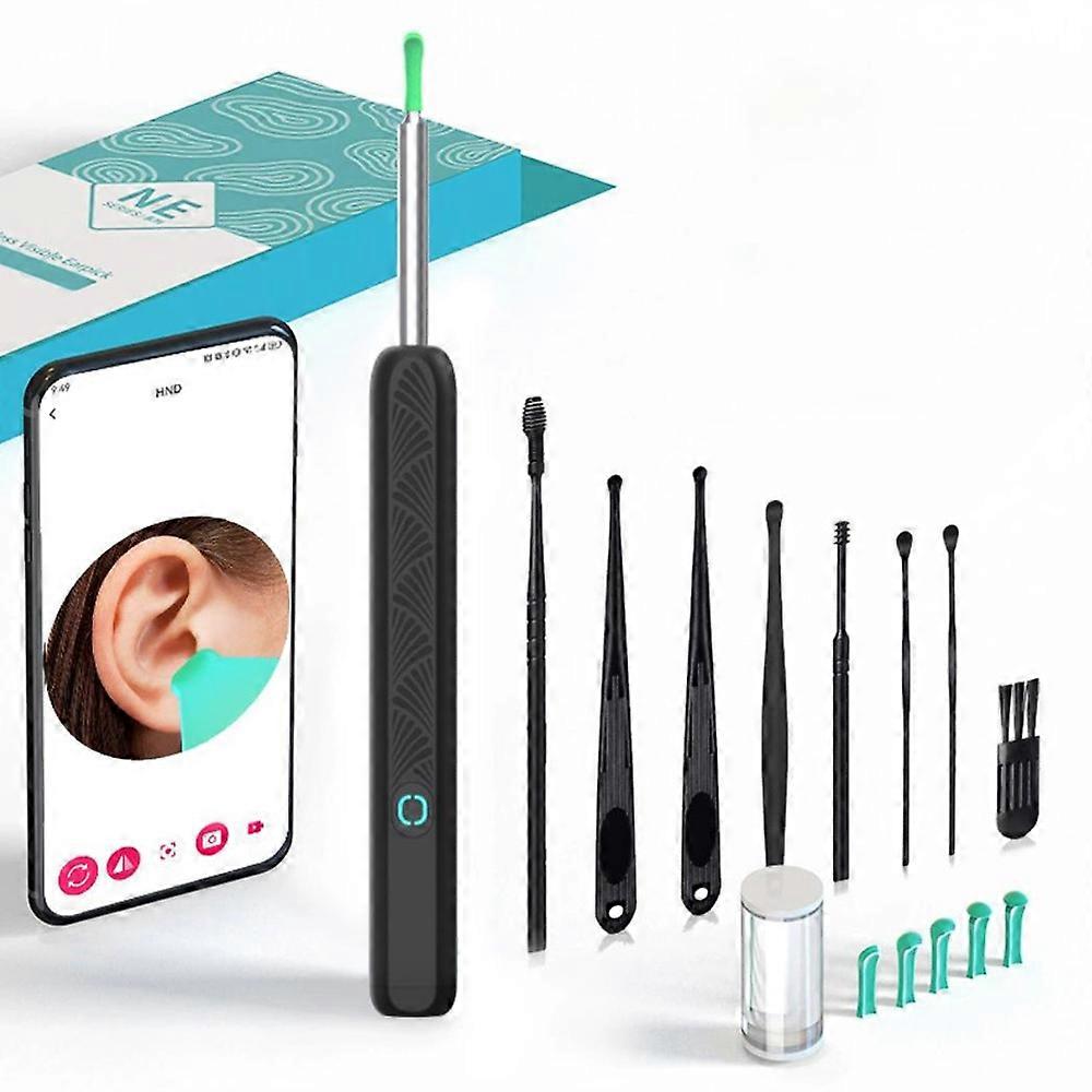 Ear Wax Remover 8Pcs Ear Pick Kit Wireless Ear Tool Camera Visual Scoop