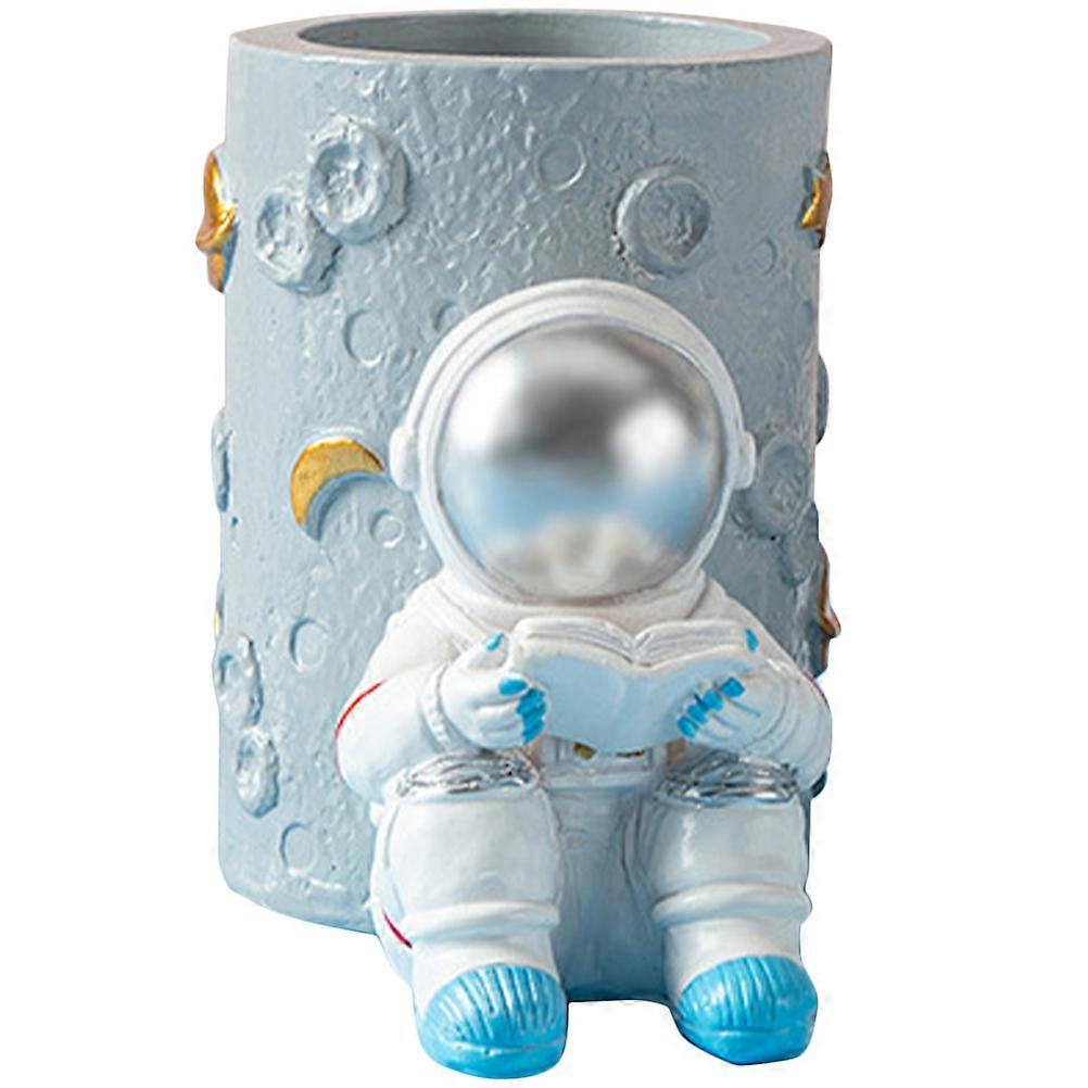 Astronaut Pen Holder Resin Crafts for Storage Use Desktop Decoration