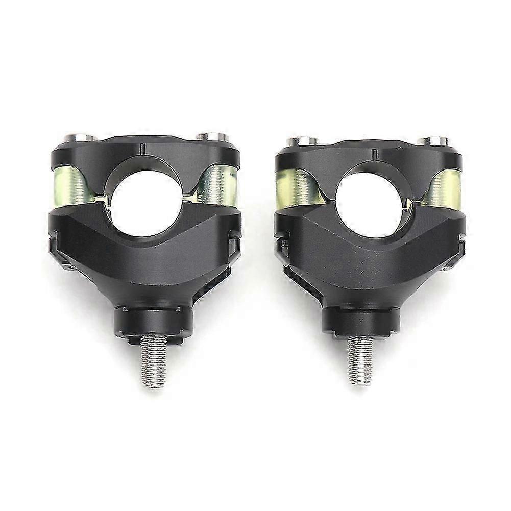Motorcycle Handlebar Riser 28MM Handle Bar Clamp Extend Adapter Black