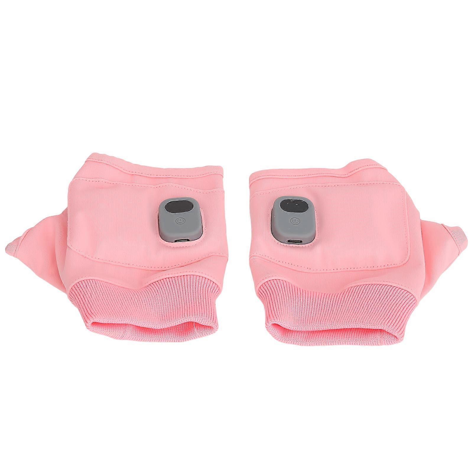 USB Heating Gloves Rechargeable 3 Level Hot Compress 2000mAh Intelligent Fingerless Heating Gloves