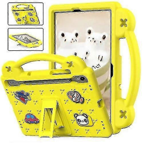 Para Samsung Galaxy Tab S9 Fe / X510n Handle Kickstand Crianças Eva Shockproof Tablet Case