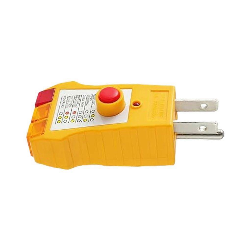 Portable Circuit Tester Convenient Accessory for Quick Home Outlets Checks