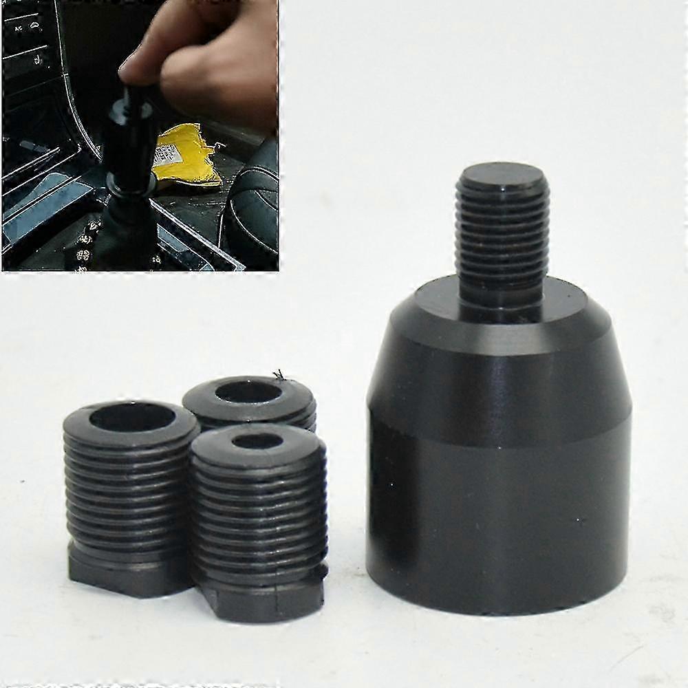 合金ギアシフトノブリバースロックアウトレバーリフターギアシフトノブシフターアダプター