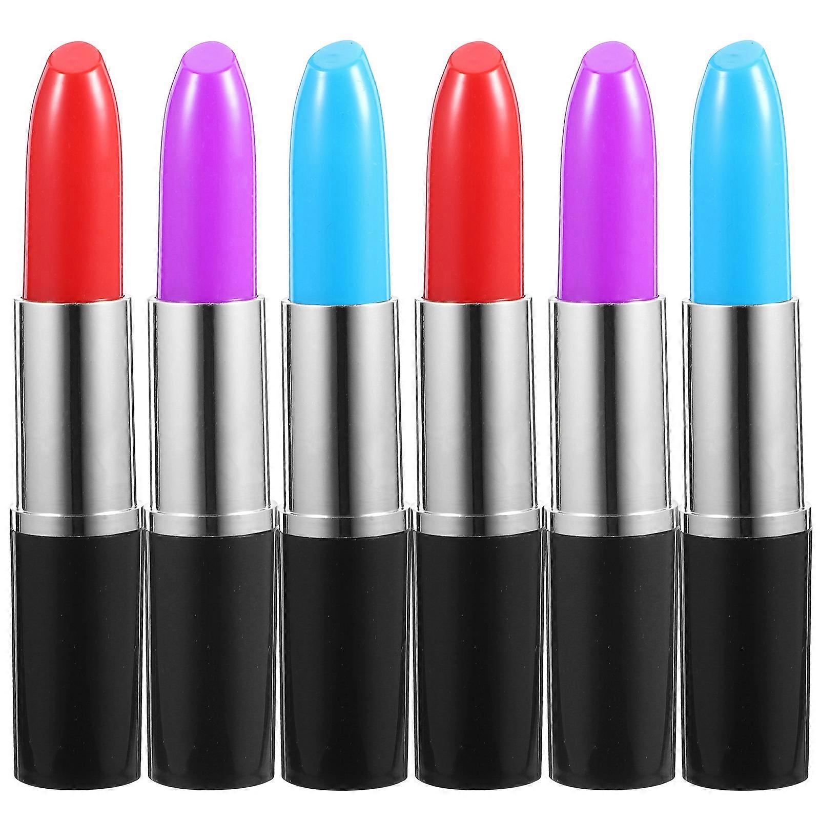 Ball-Point Pen Lipstick for Writing 24Pcs Random Color Plastic Material