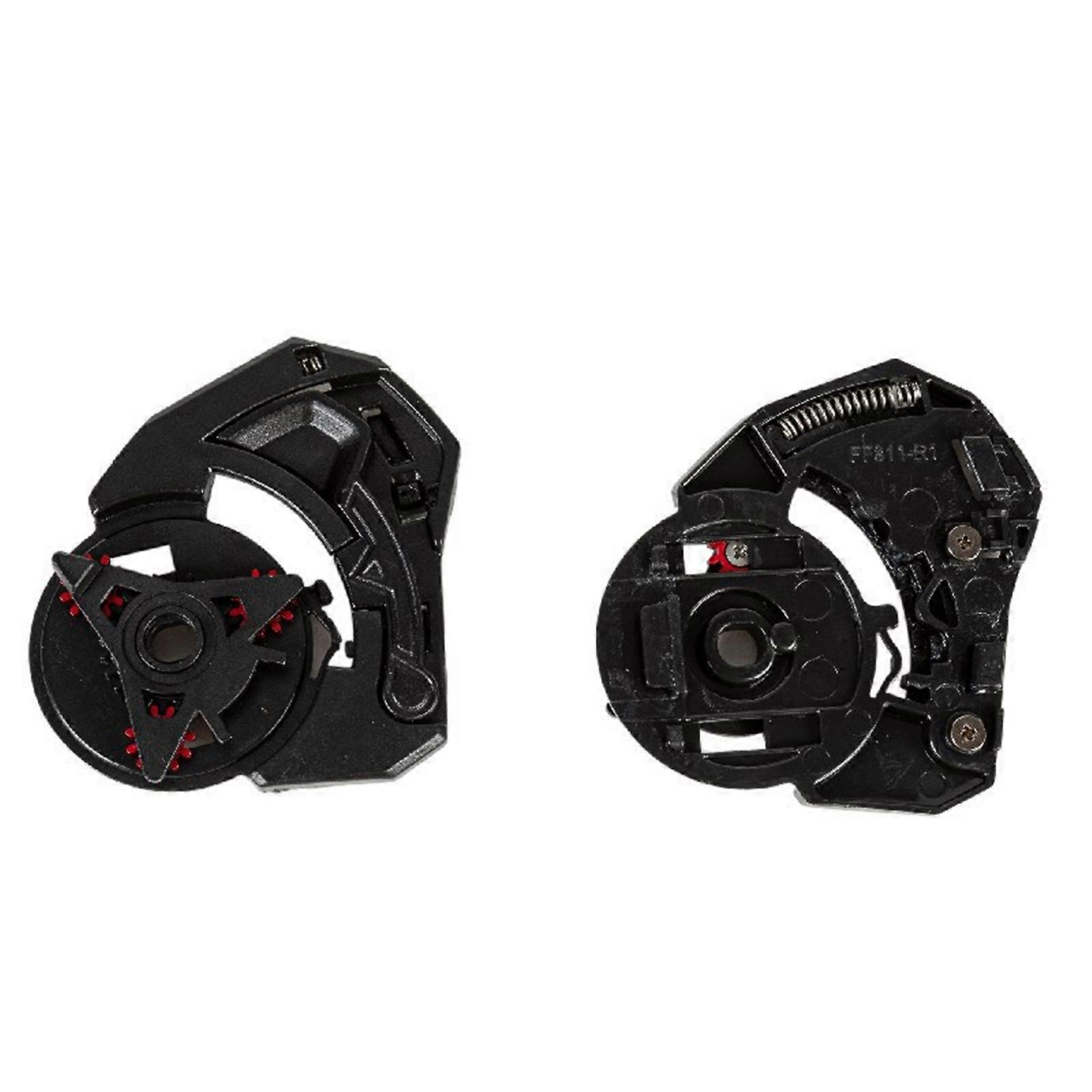 1 Pair Motorcycles Helmet Visors Shield Gear Base Plate Lens Holder For FF811 Helmet Lens Fixing Base Multicolor