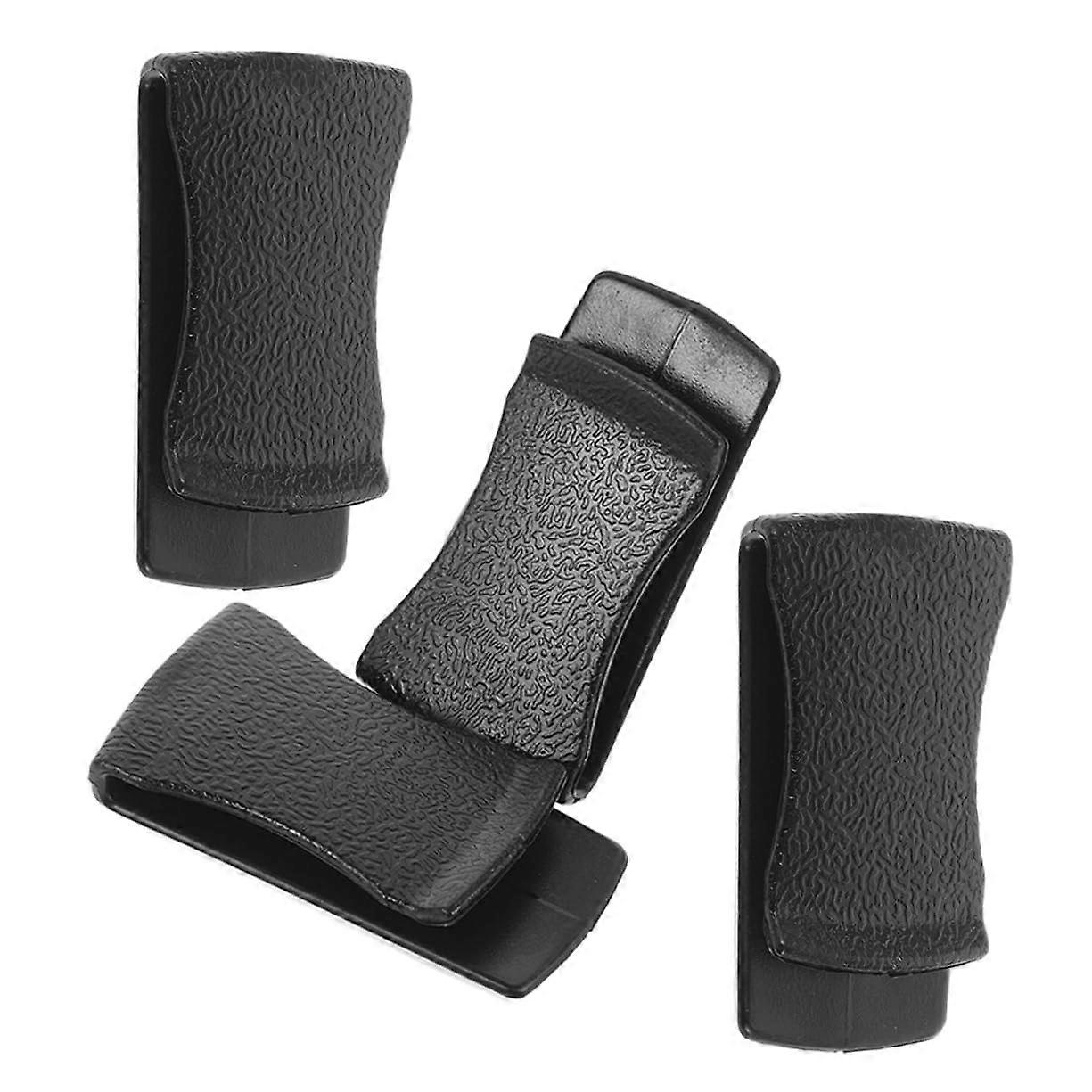 4 Pieces Car Sunglasses Holder for Sun Visor Organizer,  Material