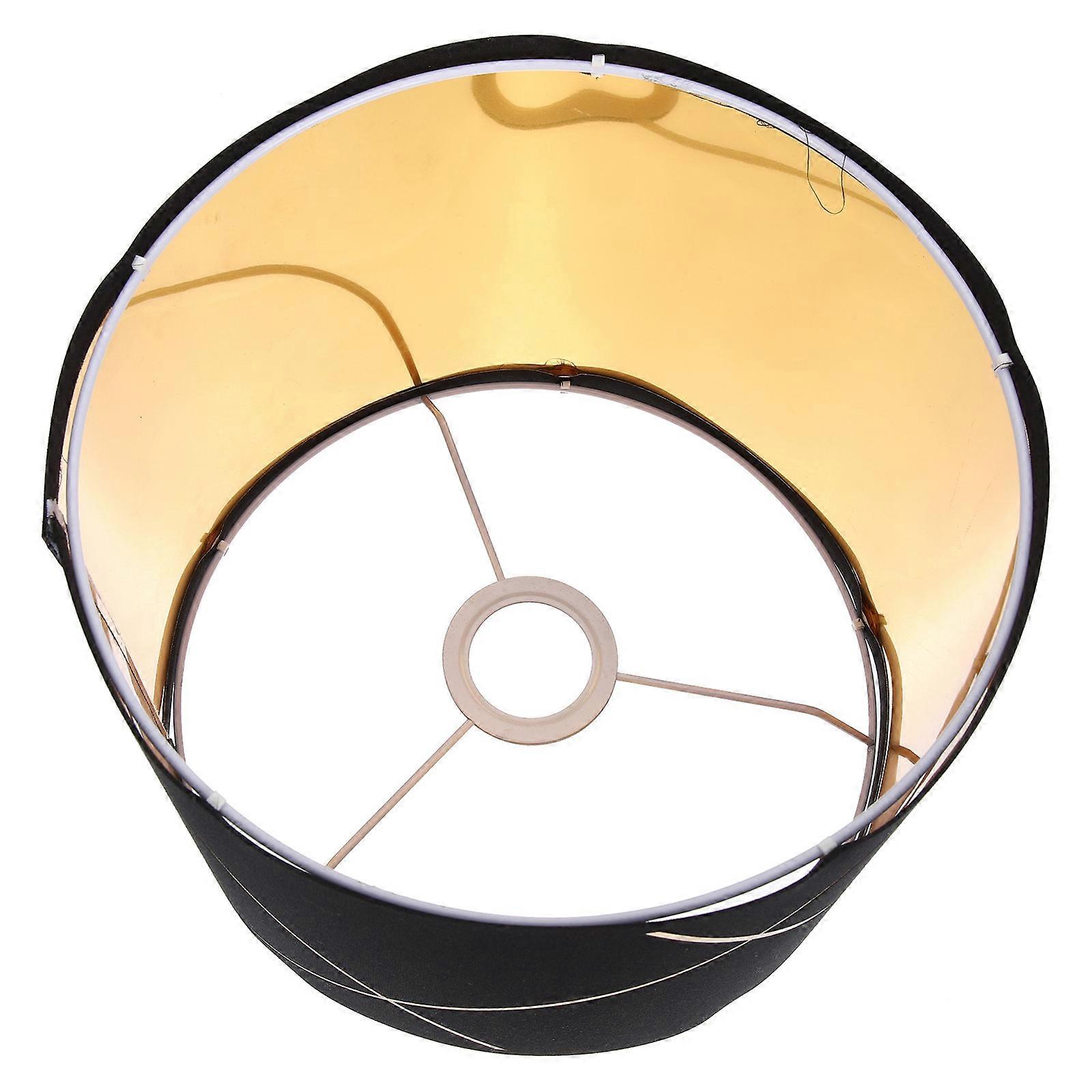 Black Cloth Lampshade with E27 Base for Desk Lamp and Bedside Lamp Small Size Ideal for Home Decor