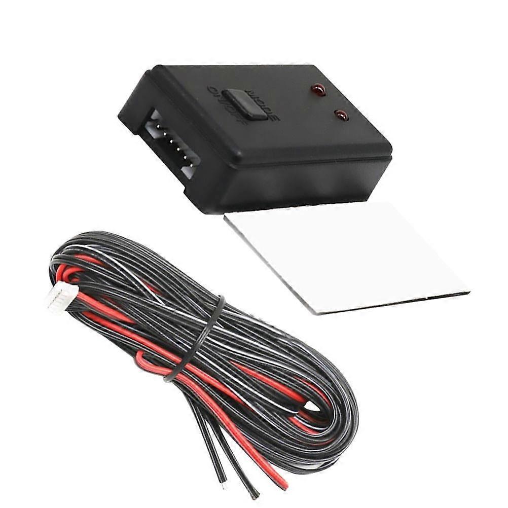 Mini DRL Controller for Lights – Multi Function Daytime Running Light Module with Automatic Delay Off and Adjustable Brightness for All Vehicle Models