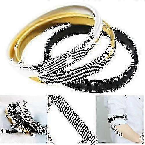 3-حزمة للجنسين قميص الأكمام أحزمة الذراع المعدنية تحمل الرباط مرنة OPMIUM