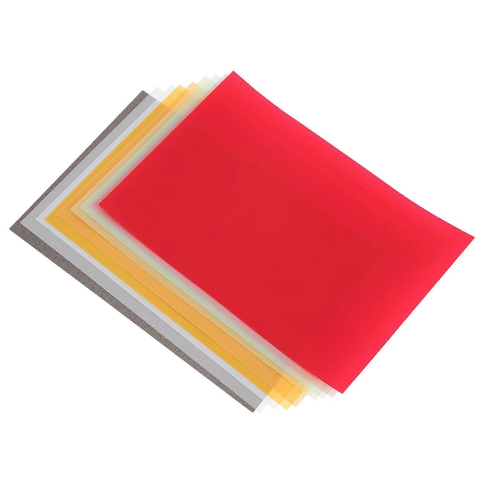 50pcs Color Sulfate Paper Rubber Stamp Transferring Paper Tracing Papers
