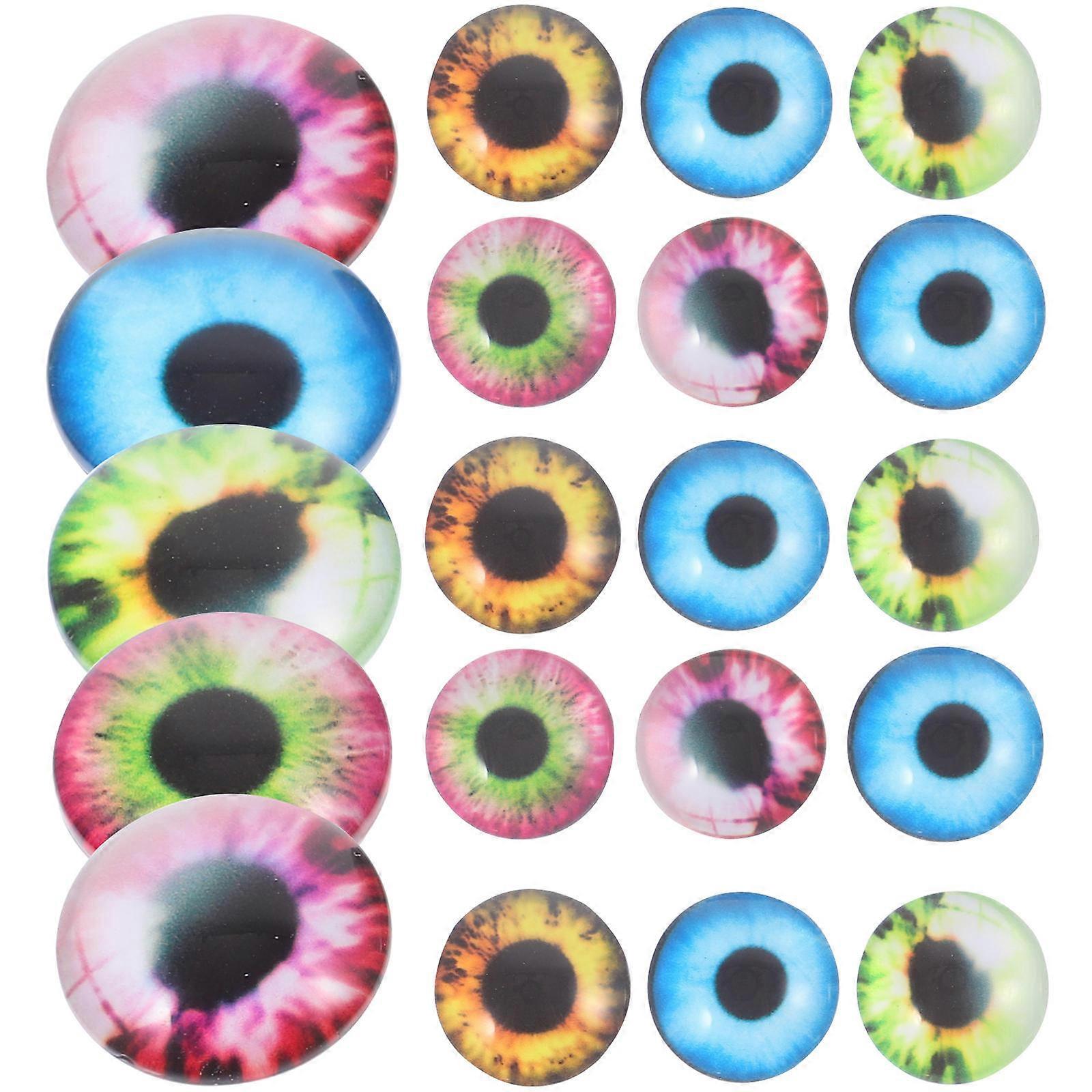 Assorted Eyes for DIY Crafts and Jewelry Making 10 Pairs