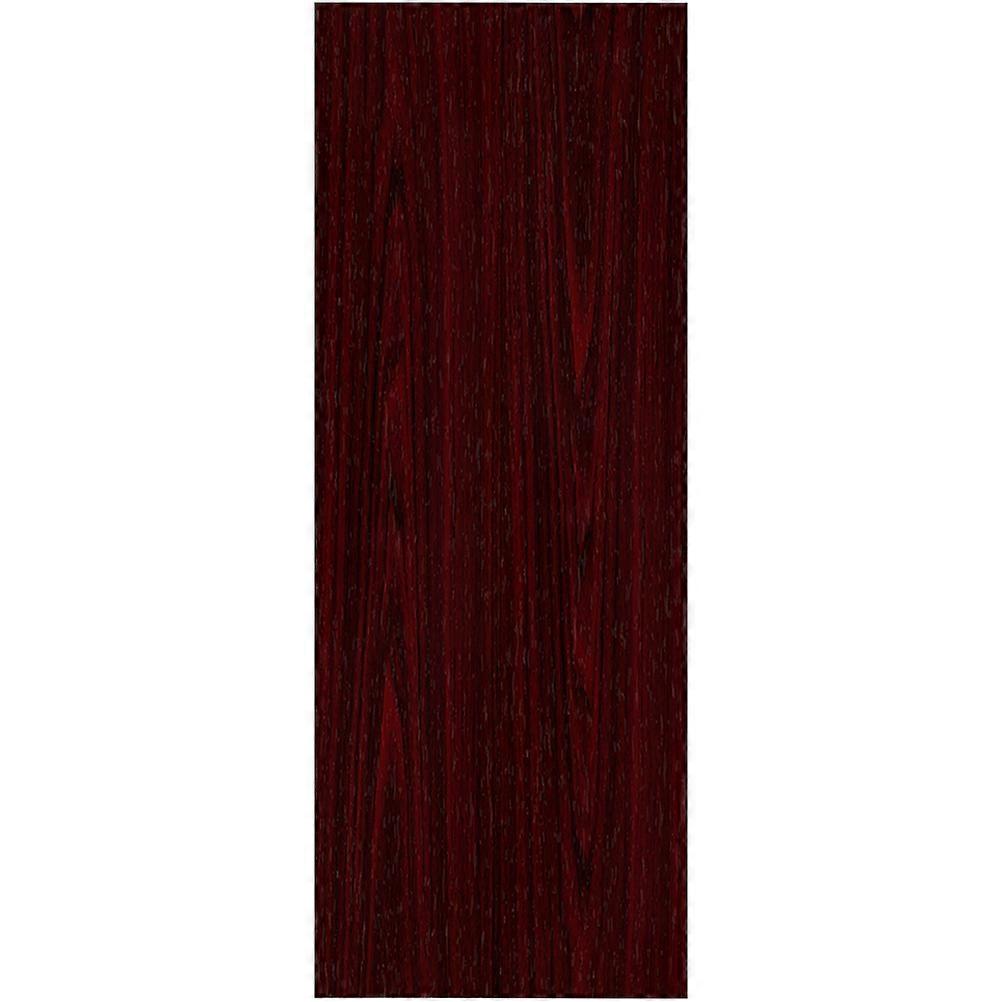 Peel and Stick Floor Planks with Wood Grain Pattern PVC Coffee Color for Home 12 x 24 inches