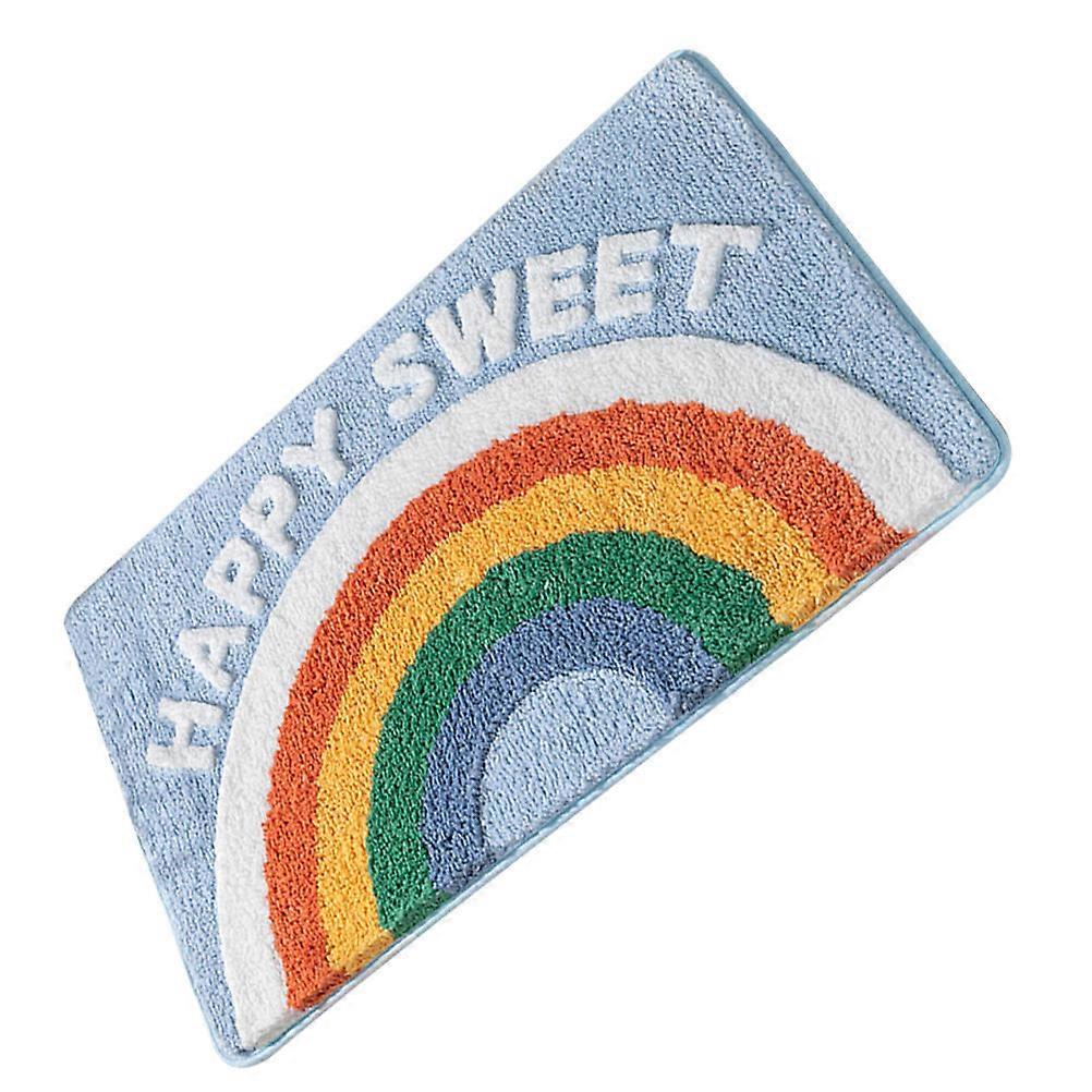 Mat for Bathroom Multi Absorbent AntiSlip Polyester and TPR 24 x 36 inches