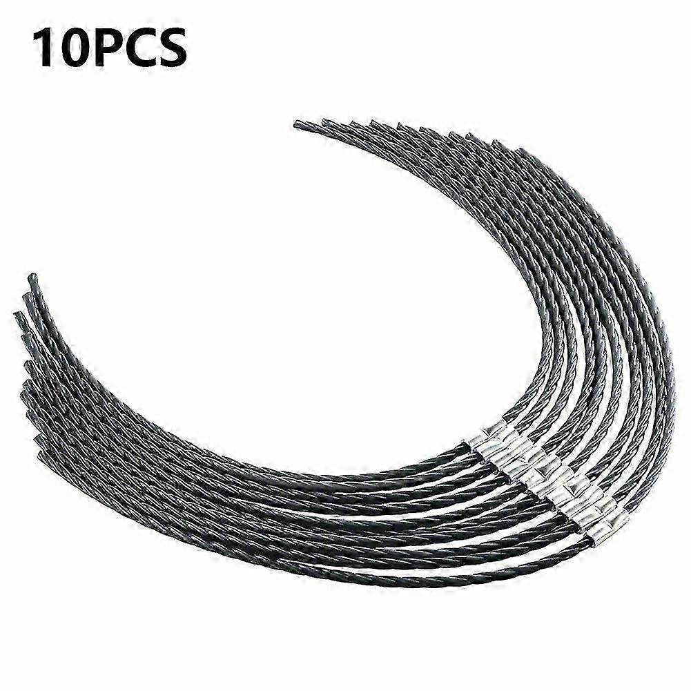 10PCS For Bosch AFS 23-37 Lawn Mower Nylon Line Trimming Wire with Buckle F016800431