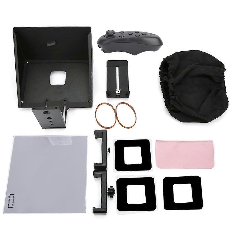 YS-ZX5 5 inch Portable Smartphone Teleprompter for DSLR Camera Wireless Control