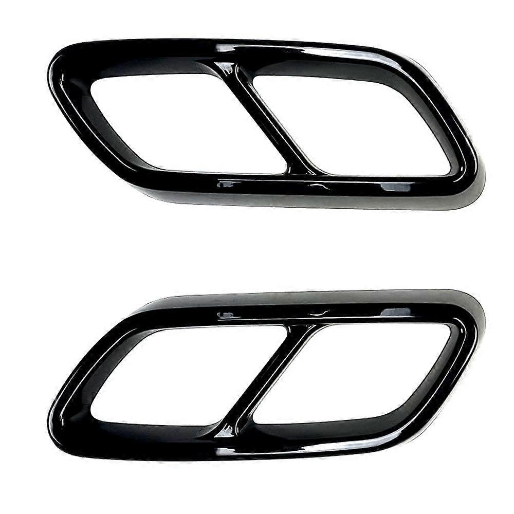 Exhaust Trims for Clase C W206 C200 C260 C300 2022+ | Tailpipe Accessories, Stainless Steel Decoration Cover Trim