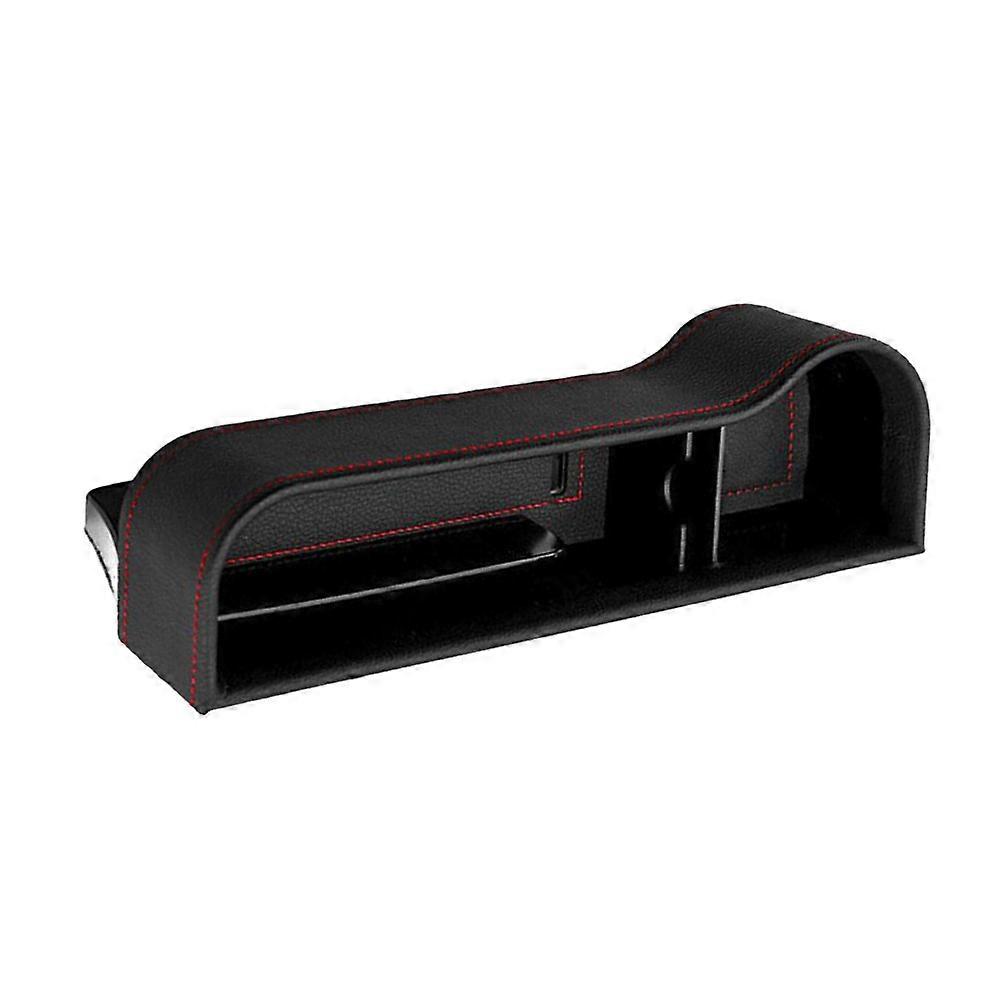 Vehicle Seat Gap Filler Car Seat Space Filler Storage Box For Drivers Travel Rectangular Shape Simple Design 1Pack