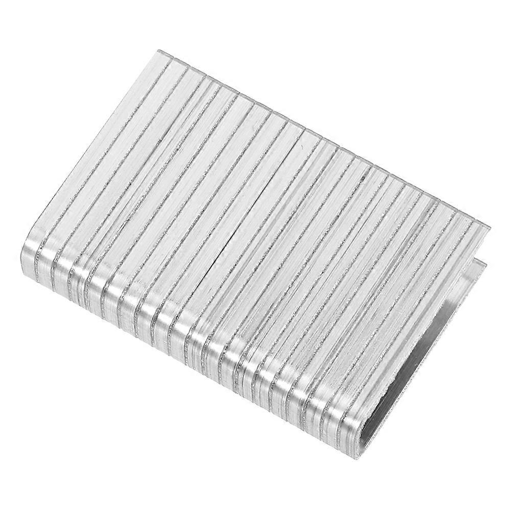 תריס דקים תיקון תריסים פגומים תריסי חלונות בית מתכת כסף 1.50X0.40X0.10 ס"מ להאריך את תוחלת החיים 60 יחידות