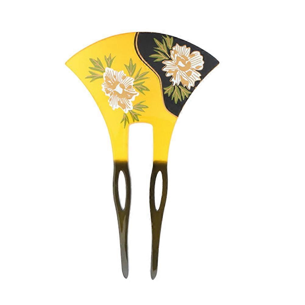 Retro Acrylic Hair Chopsticks for Women Multi Color 1 Pair