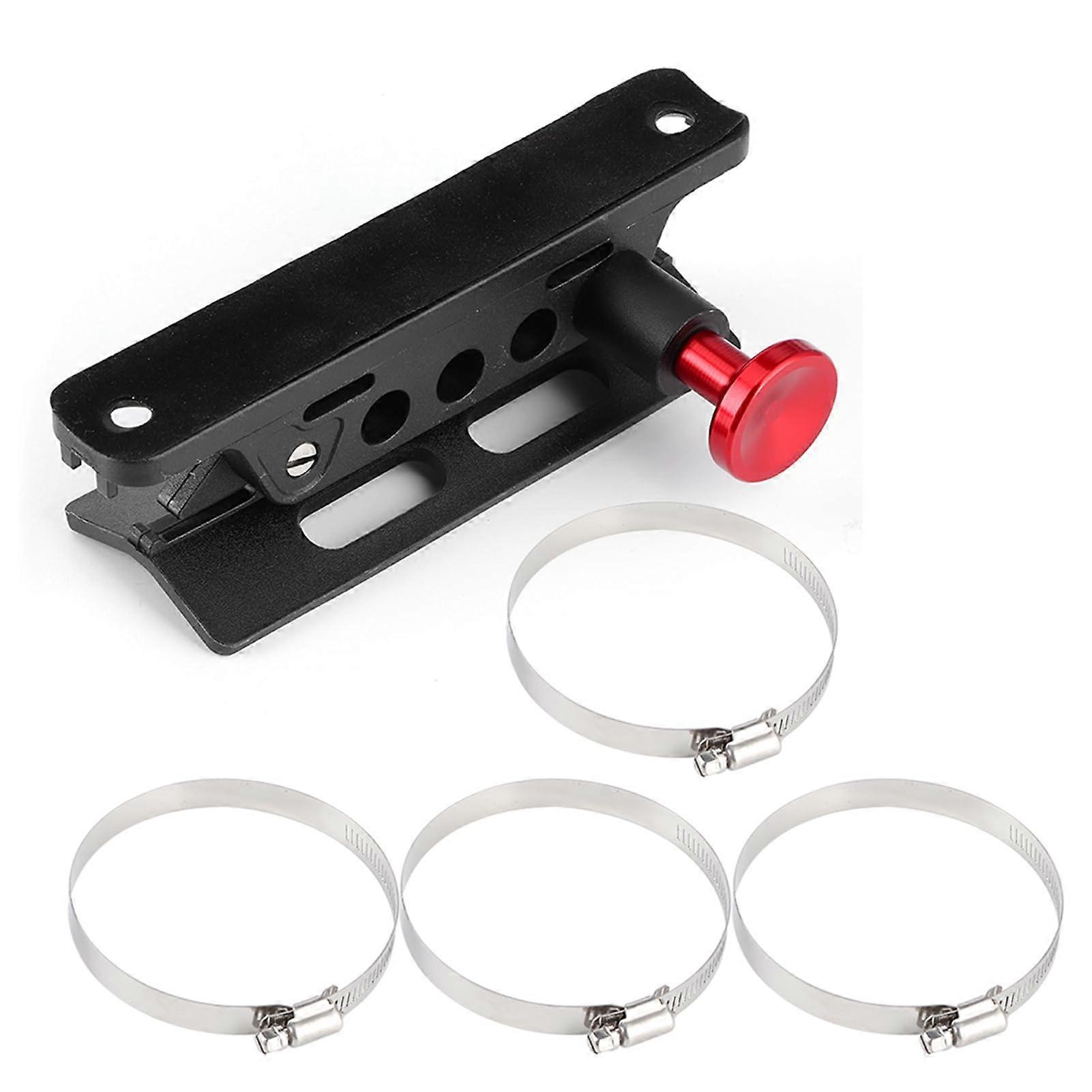 Adjustable Mount For Sport JK Sahara - Red Compatible With Jeep Wrangler Models