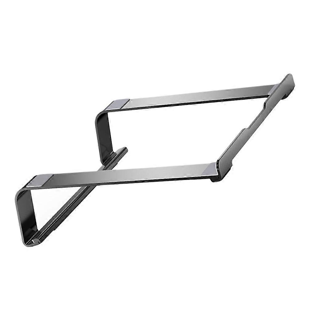 Alloy Laptop Bracket Triangle Stability Cooling Support for Students Grey 29X27.5X6.5CM Heat Dissipation 1Pcs
