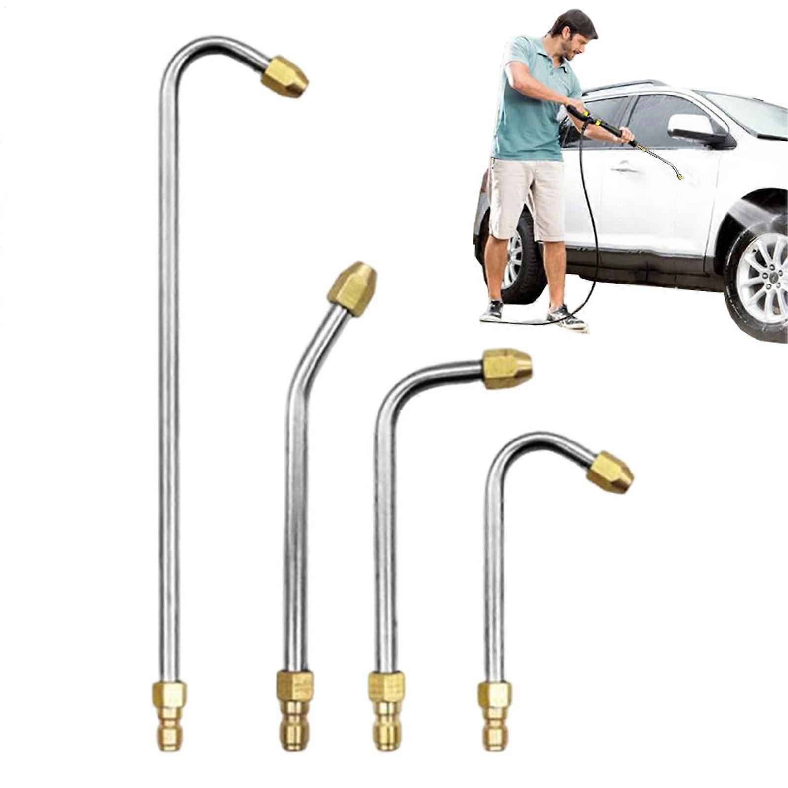 High Pressure Washer Extension Lance | Angled Nozzle for Car Wash | Leak-Proof Multi-Function Tool for Home & Glass Cleaning
