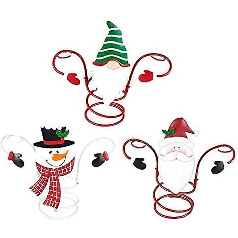 Christmas Wine Bottle Countertop Holder Christmas Wine Lamp Holder for Home Kitchen Simple Wine Lamp Storage Rack