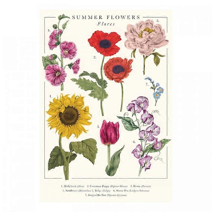 Tall Boy Prints Summer Flowers Print