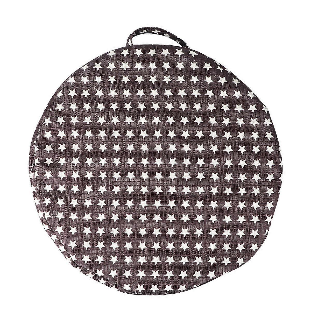 Round Chair Cushion Non Slip Comfortable Thick Sponge Pad for Home Restaurant Use Elegant
