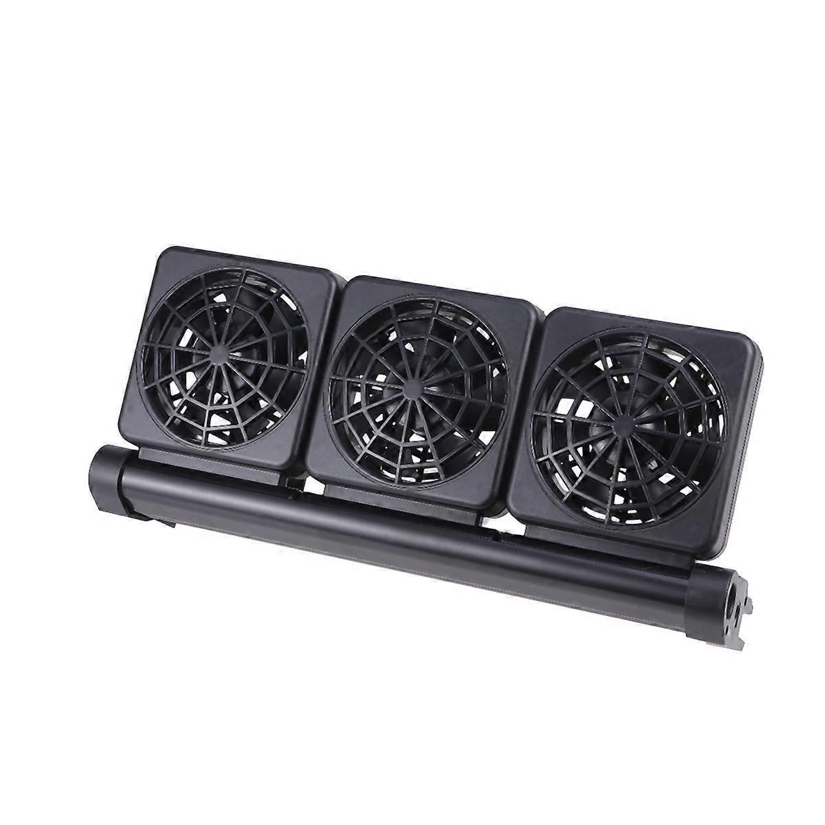 Fish Tank Cooler, Mini Fan with Wide Angle Adjustment and Settings