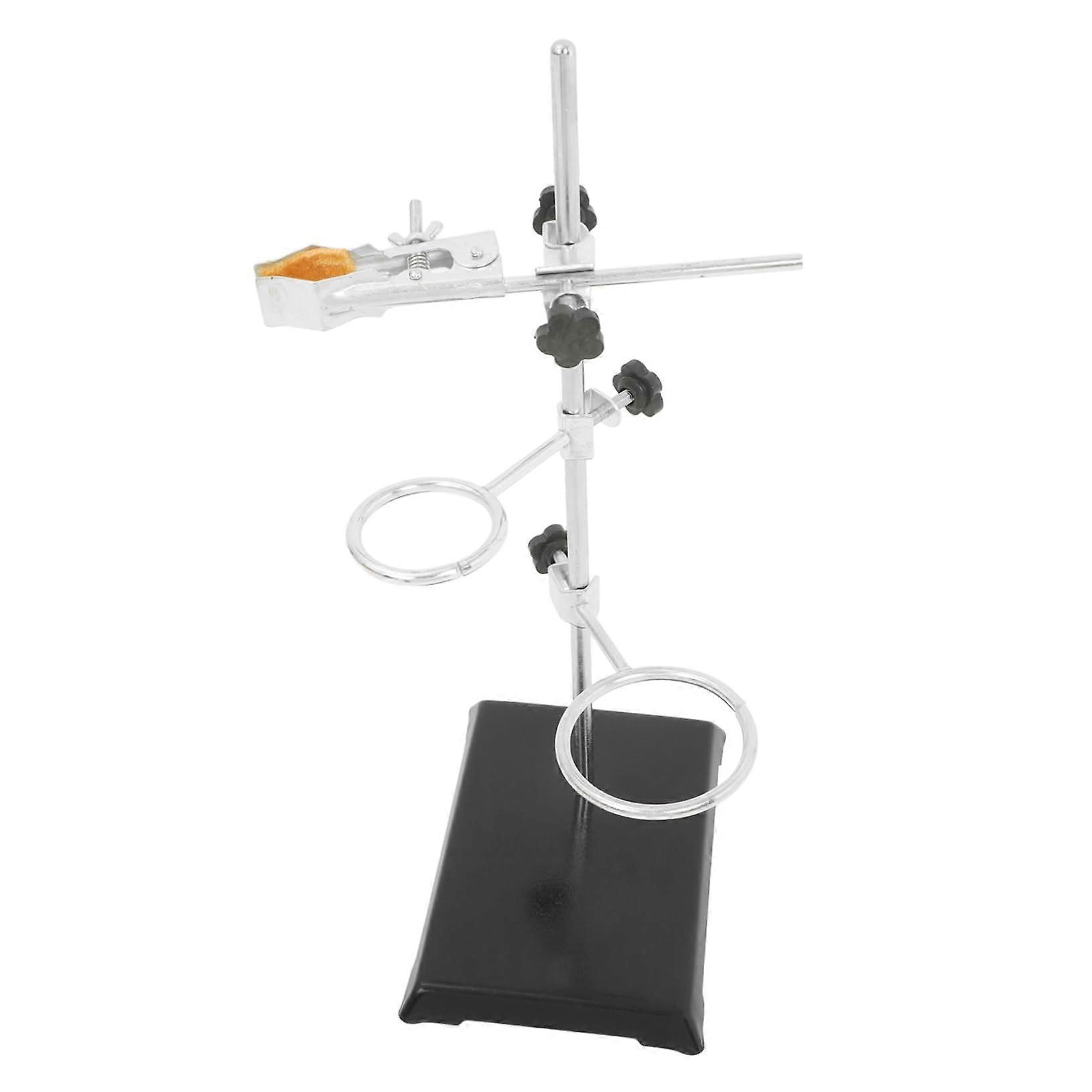 Laboratory Bottle Holder Clamp for Chemistry Lab, Adjustable Size, Durable Material, Compatible with Tripod Stands