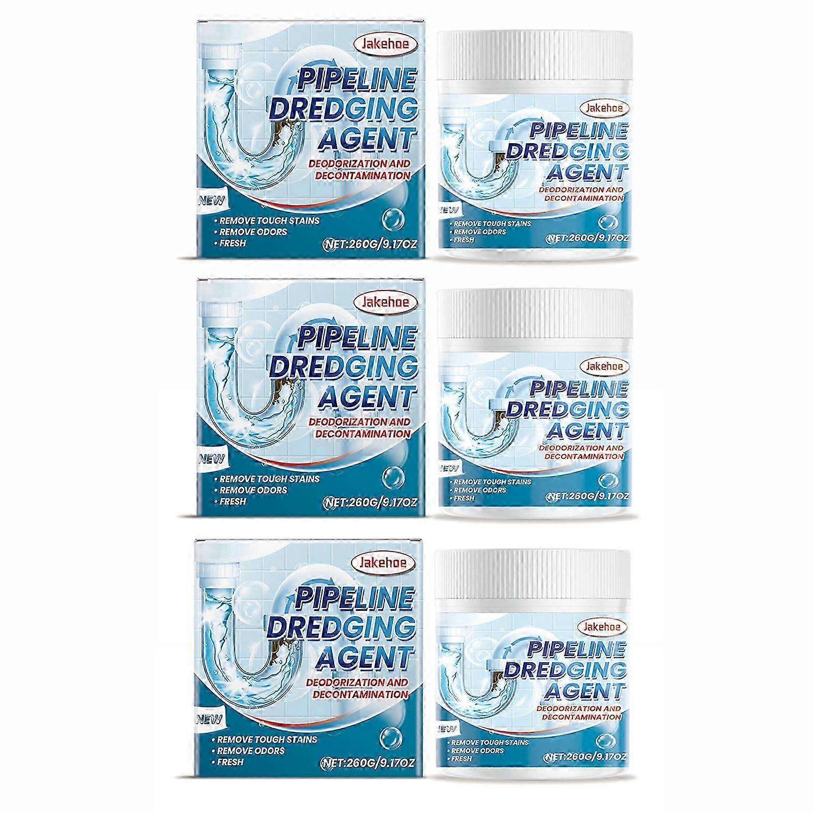 Powerful Pepeline Dredging Agent 2025 New Drain Unblocker Sink Toilet Drain Cleaner Powder for All Pipes