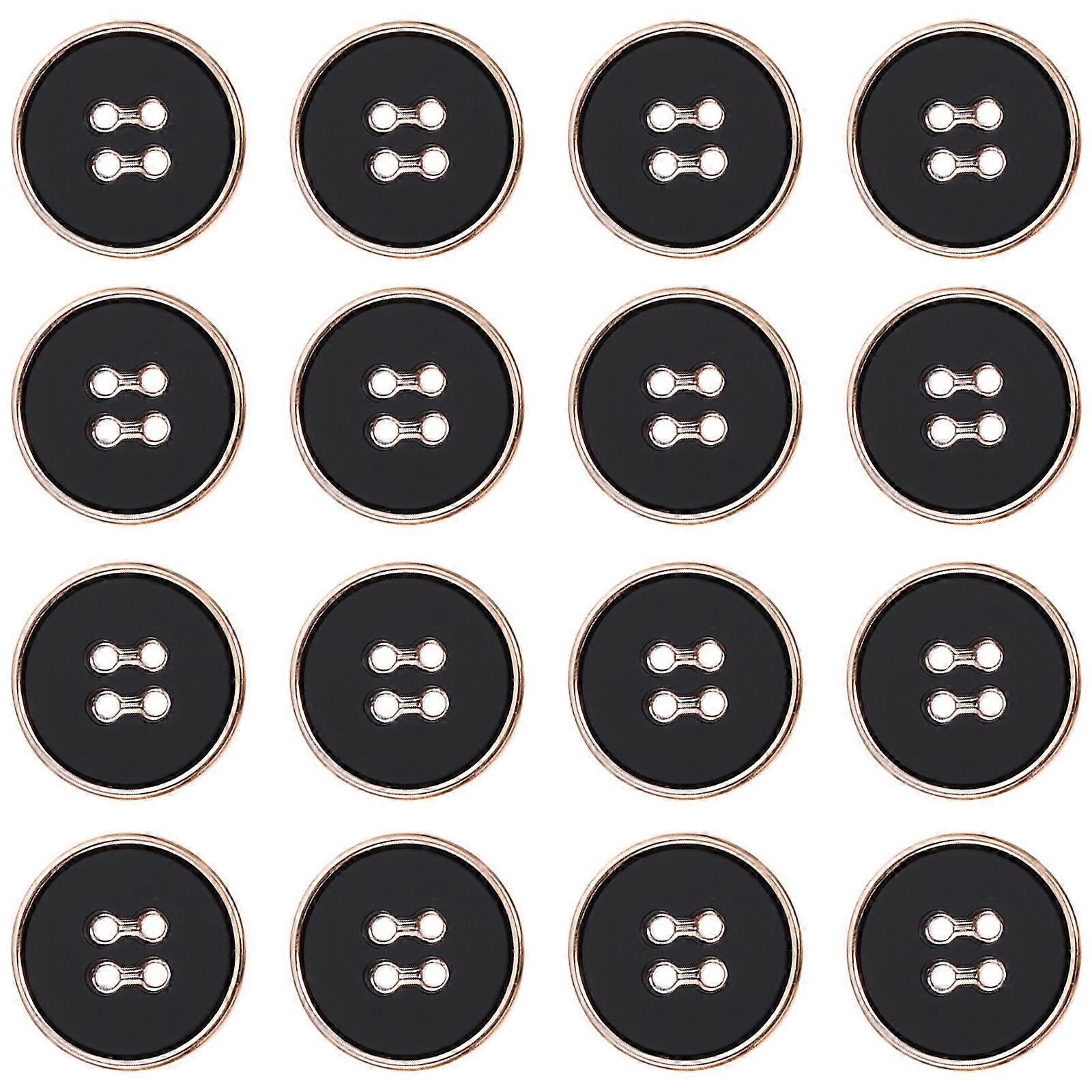 Wind Coat Buttons 50Pcs Stylish Sewing Fasteners For Ladies Crafting Unique Round Design