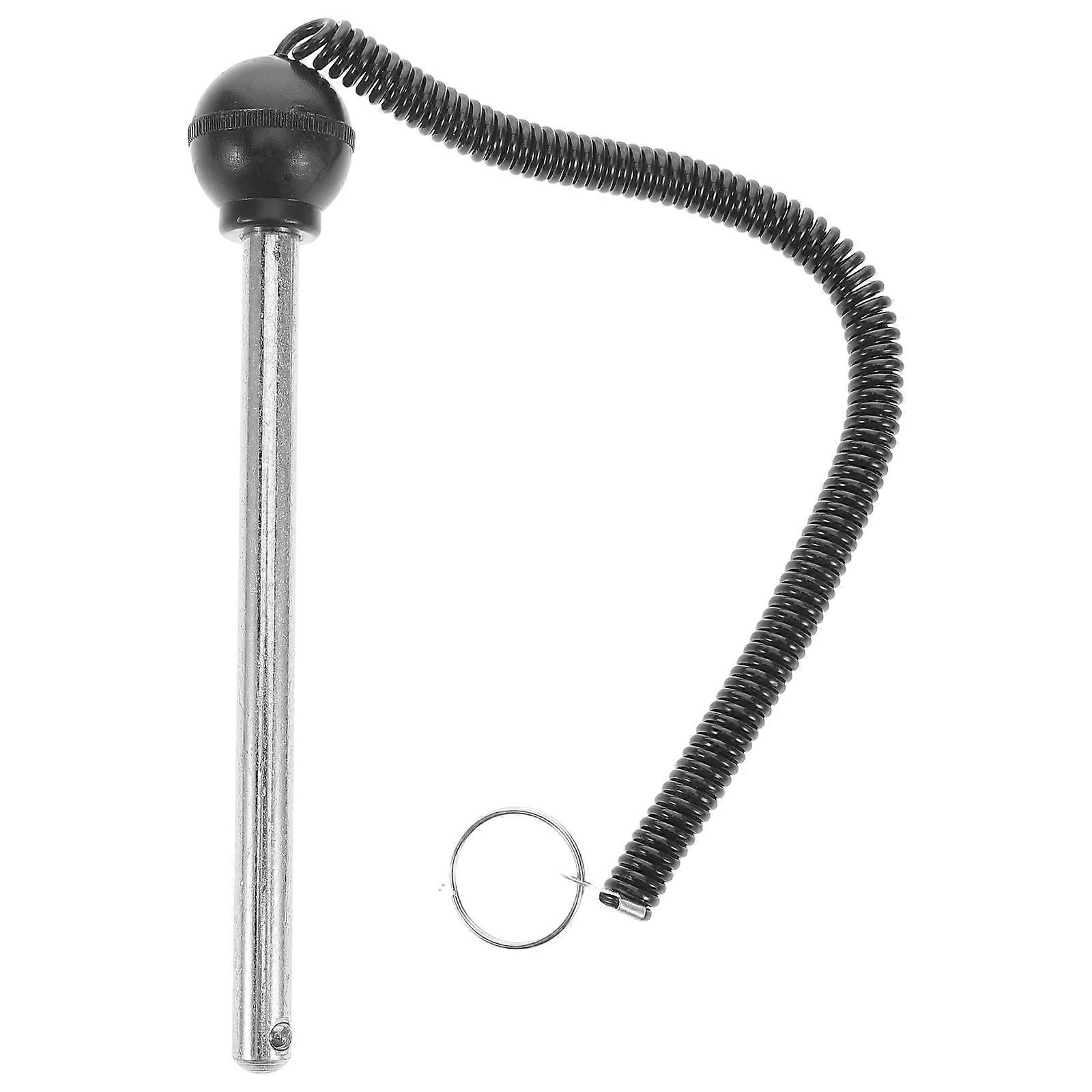 Adjustable Weight Stack Pin with Rope for Quick Installation, Portable Design for Home and Gym Use