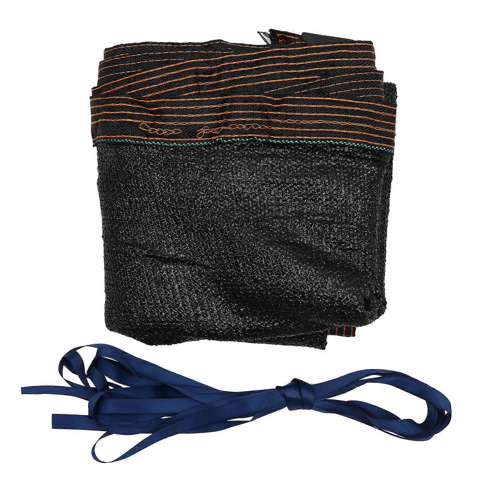 Black Garden Shading Net With Reinforced Edges And Grommets Durable Outdoor Sunshade For Patio Balcony Greenhouse Lightweight Aging Privacy Screen