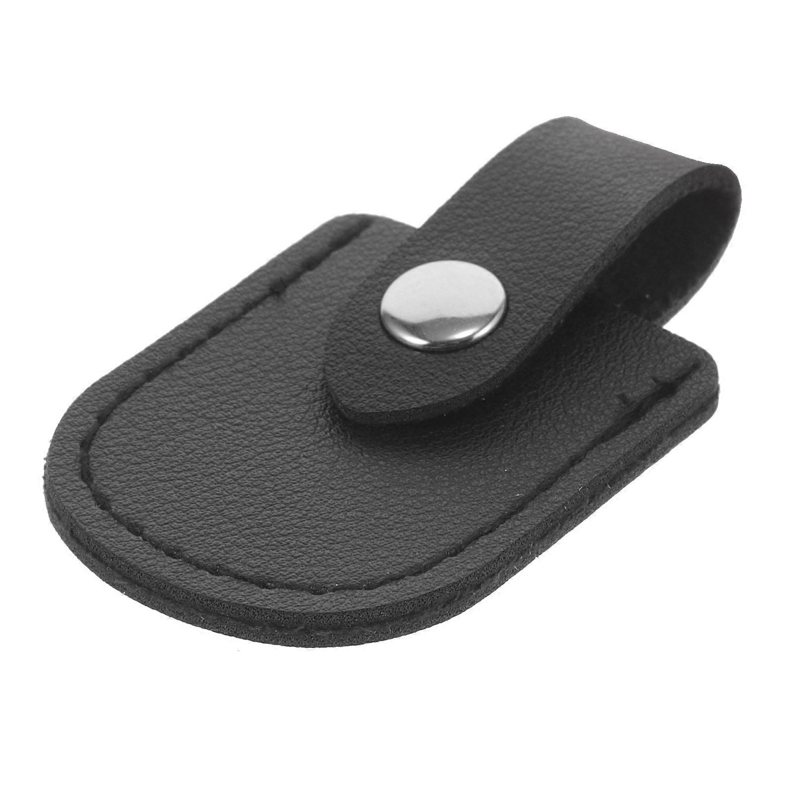 PU Protective Cover Sleeve for Cuticle Nipper Trimmer – Durable, Lightweight Manicure Tool Protector for Nail Scissors, Reusable Finger Guard for