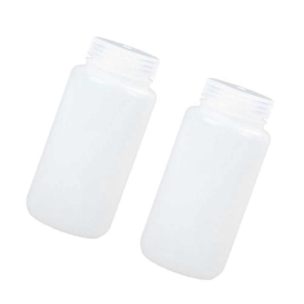 White PET Empty Bottle for Storage Use Safe Durable Easy to Refill and Clean 250ml