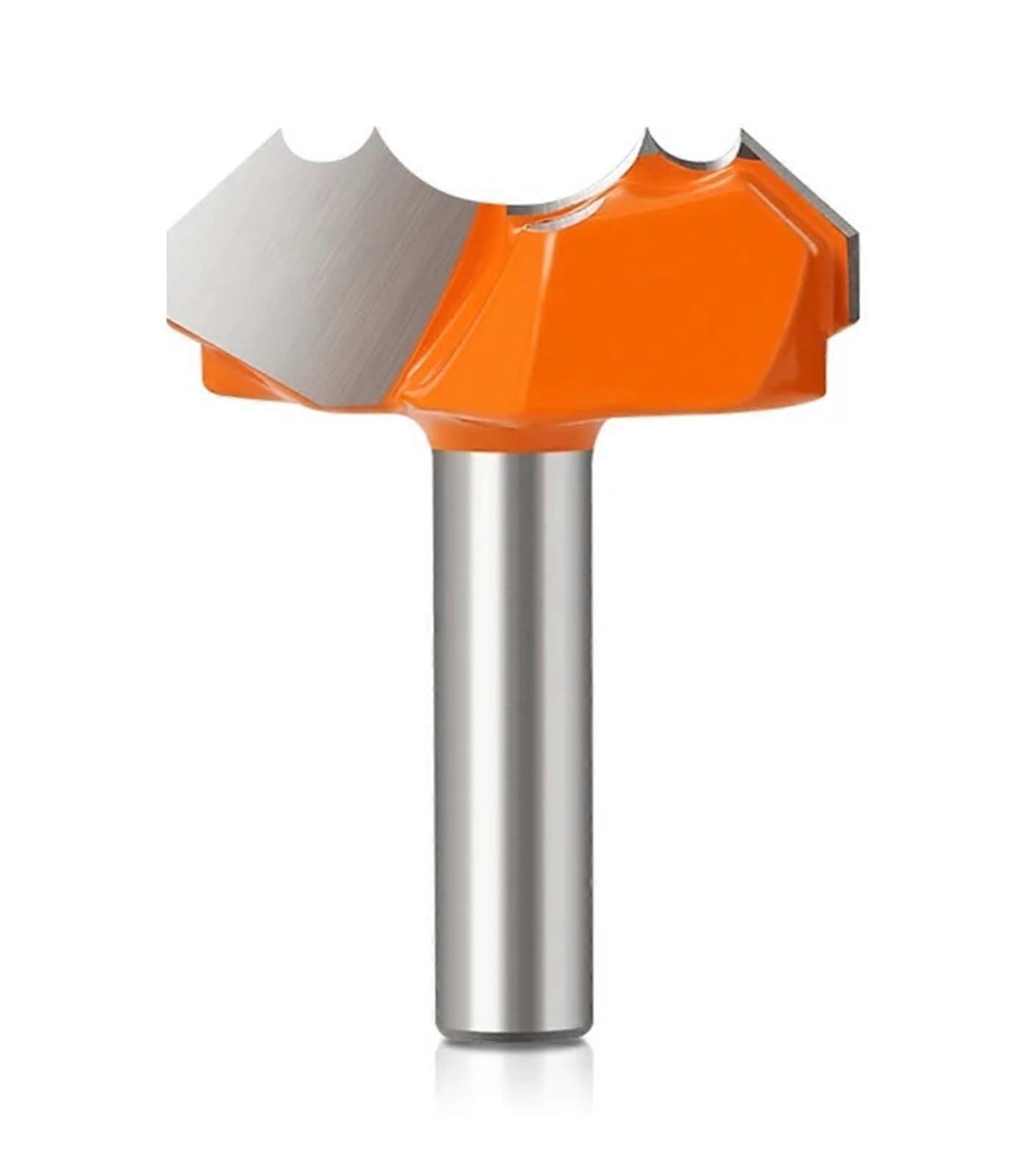 1PC/3PCS 8mm Shank Professional Grade Double Arc Ball Bit Round Over Router Bits Woodworking Engraving Cutter (8X35mm)
