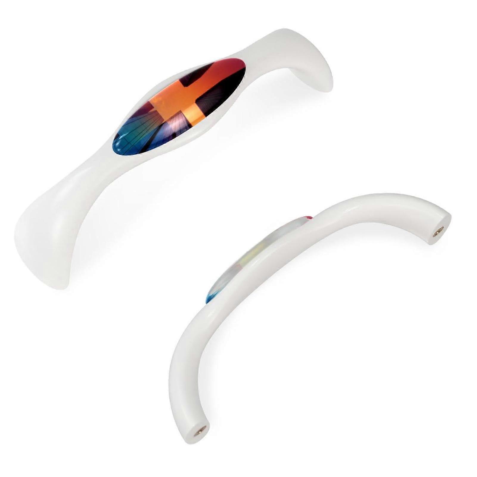 Cabinet handles for kitchen cabinets, with screws, arched cabinet handles, architecture, 4 pieces