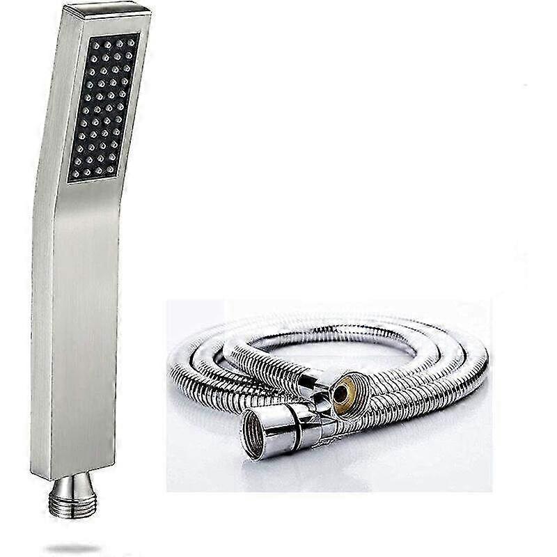 High Pressure Water Saving Shower Head with Hose - Stainless Steel Design for Enhanced Flow and Eco-Friendly Shower Experience
