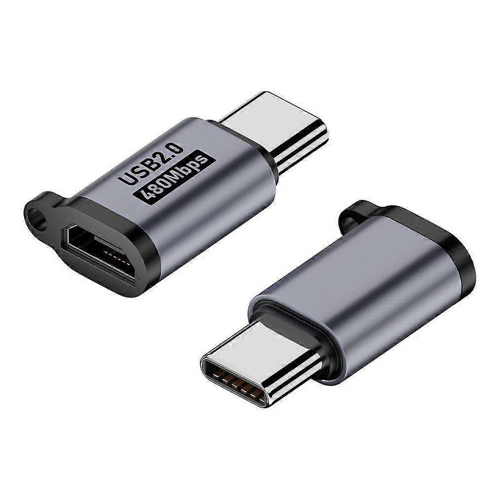 Conector convertidor de adaptador USB 3.1 tipo C hembra a micro USB macho USB-C