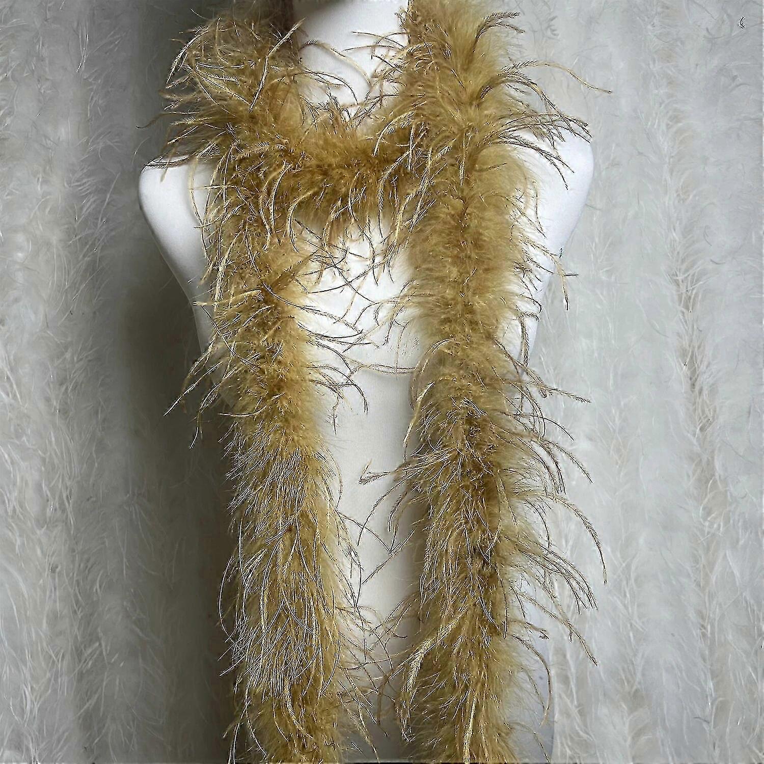 2m Feather Boa til Karneval Kostumer & DIY Sytilbehør